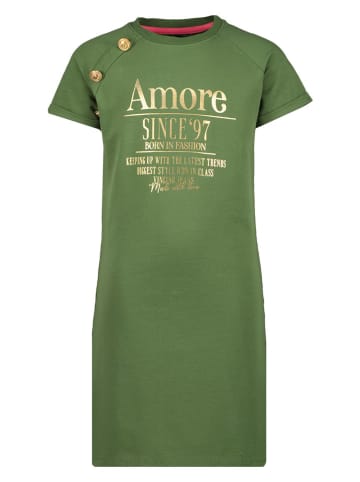 Vingino Sukienka "Pirza" w kolorze zielonym