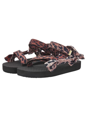 Vingino Sandalen "Tessa" in Hellbraun/ Schwarz