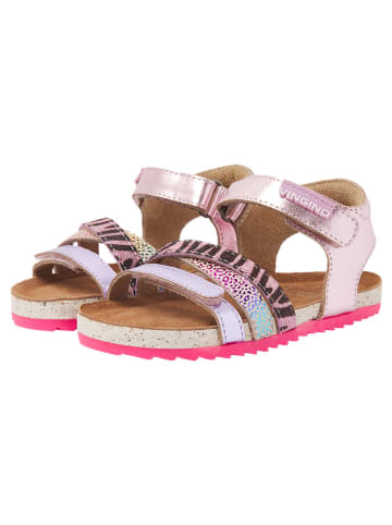 Vingino Leder-Sandalen "Vikki" in Rosa/ Pink