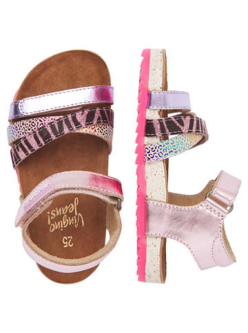 Vingino Leder-Sandalen "Vikki" in Rosa/ Pink