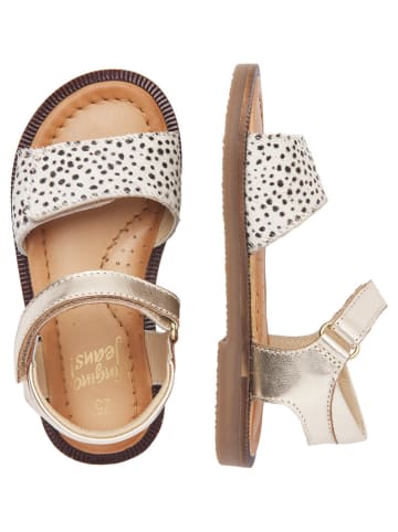 Vingino Leren sandalen "Zelina" goudkleurig