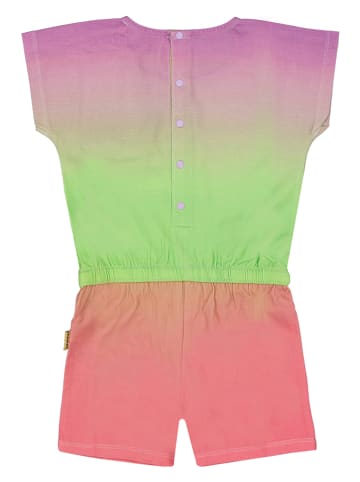 Vingino Jumpsuit paars/groen/koraalrood
