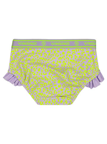 Vingino Figi bikini "Zinga" w kolorze fioletowo-żółtym