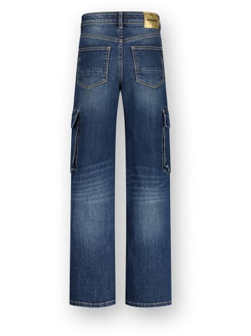 Vingino Bojówki dżinsowe - Regular fit - w kolorze niebieskim