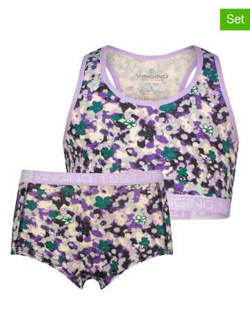 Vingino 2-delige ondergoedset paars