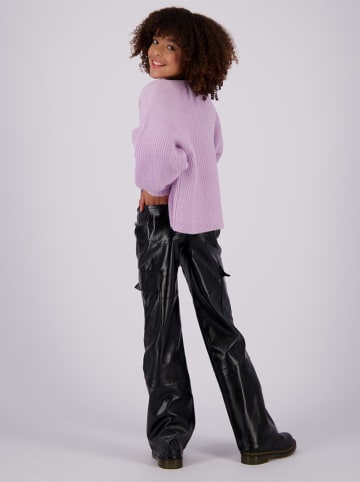 Vingino Kunstlederhose "Sade" in Schwarz