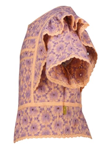 Vingino Bluse in Apricot/ Lila