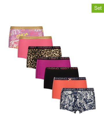 Vingino 7er-Set: Pantys in Bunt