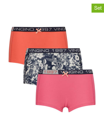 Vingino 3er-Set: Pantys in Bunt