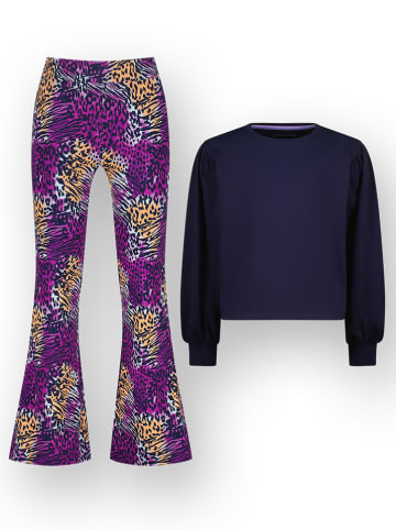 Vingino Pyjama donkerblauw/paars