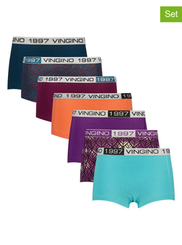 Vingino 7er-Set: Pantys in Bunt