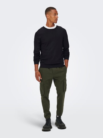 ONLY & SONS Pullover "Wyler" in Schwarz