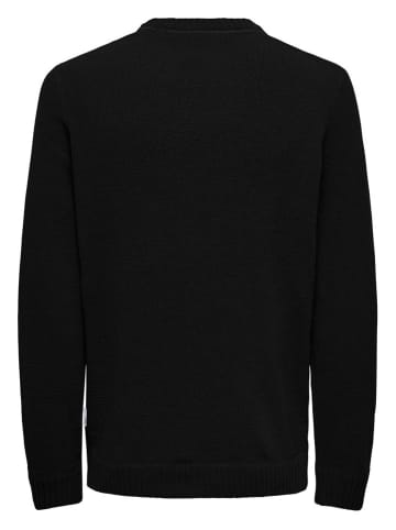 ONLY & SONS Pullover in Schwarz