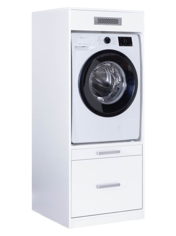 Inter Link Geräteschrank "Lifestyle Studio Flow" in Weiß - (B)67 x (H)164 x (T)68 cm