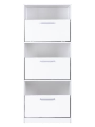 Inter Link Linnenkast "Lifestyle Studio Flow" wit - (B)67 x (H)164 x (D)68 cm