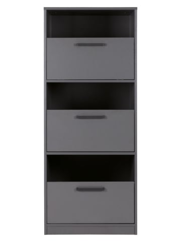 Inter Link Wäscheschrank "Lifestyle Studio Flow" in Anthrazit - (B)67 x (H)164 x (T)68 cm