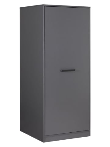 Inter Link Mehrzweckschrank "Studio Flow" in Anthrazit - (B)67 x (H)164 x (T)68 cm