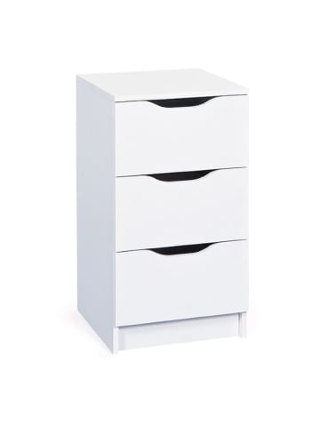 Inter Link Ladekast "Westphalen" wit - (B)40 x (H)71 x (D)40 cm