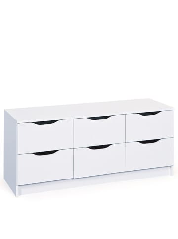 Inter Link Ladekast "Westphalen" wit - (B)120 x (H)50 x (D)40 cm