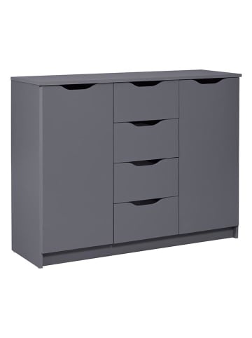 Inter Link Ladekast "Silenzia" grijs - (B)122 x (H)92 x (D)40 cm