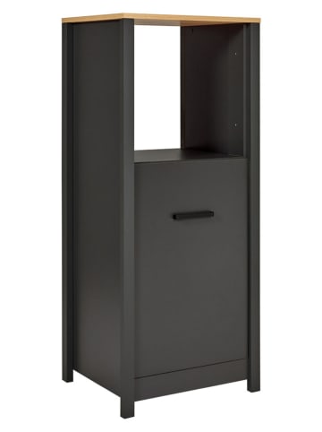 Inter Link Geräteschrank "Veneto" in Anthrazit - (B)70 x (H)167 x (T)60 cm