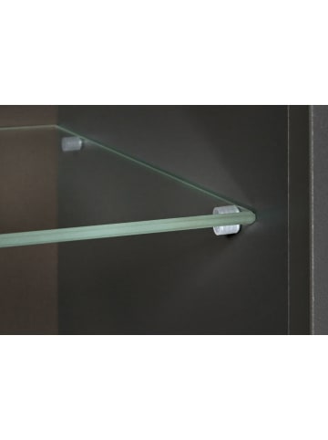 Inter Link Hängeschrank "Veneto" in Anthrazit - (B)130 x (H)57 x (T)33 cm