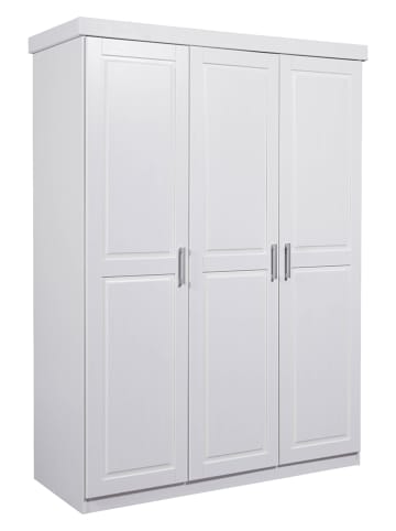 Inter Link Kleiderschrank "Magnus" in Weiß - (B)140 x (H)190 x (T)55 cm