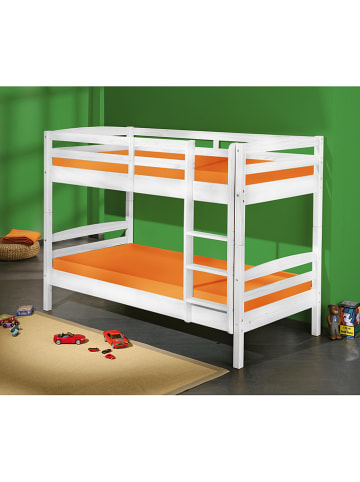 Inter Link Etagenbett "Annika" in Weiß - (L)200 x (B)90 cm