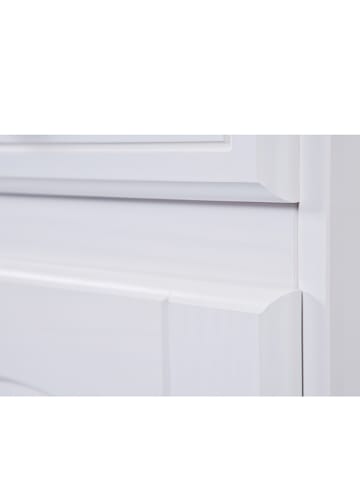 Inter Link Buffet "Valencia" in Weiß - (B)88 x (H)200 x (T)43 cm