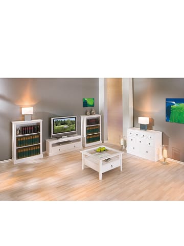 Inter Link Couchtisch "Provence" in Weiß - (B)75 x (H)45 x (T)75 cm