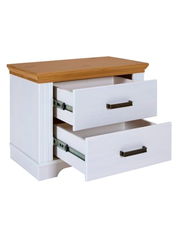 Inter Link Nachtladekast "Maluno" wit - (B)68 x (H)53 x (D)41 cm