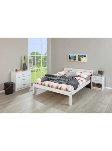 Inter Link Bed "Vilmar" wit - (L)200 x (B)140 cm
