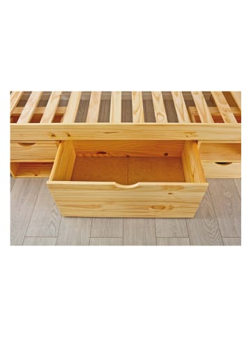 Inter Link Functioneel bed "Claas" dennenkleurig - (L)200 x (B)90 cm