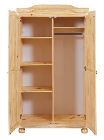 Inter Link Kledingkast "Genf" dennenkleurig - (B)104 x (H)180 x (D)56 cm