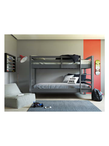 Inter Link Stapelbed "Lavius" grijs - (L)200 x (B)90 cm