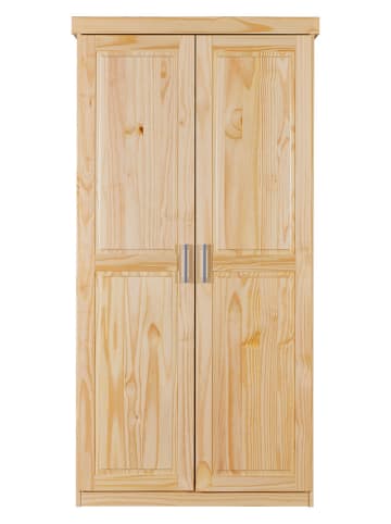 Inter Link Kleiderschrank "Leon" in Hellbraun - (B)95 x (H)190 x (T)55 cm