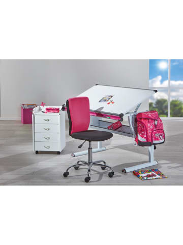 Inter Link Bureau "Matts 3 in 1" wit - (B)118 x (D)72 cm