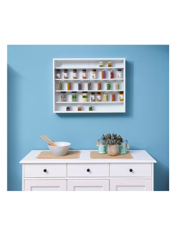 Inter Link Vitrine "Compilati" wit - (B)80 x (H)60 x (D)9,5 cm