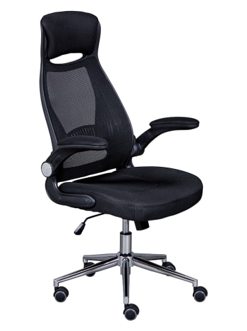 Inter Link Bureaustoel "Tecwork" zwart - (B)65 x (H)122 x (D)68 cm