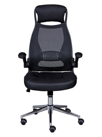 Inter Link Bureaustoel "Tecwork" zwart - (B)65 x (H)122 x (D)68 cm