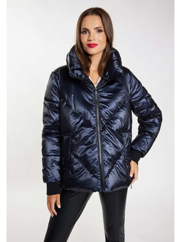 Schmuddelwedda Kurtka pikowana w kolorze granatowym