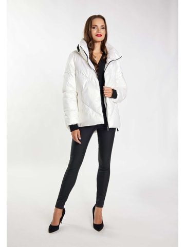 Schmuddelwedda Steppjacke in Weiß