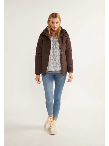 Schmuddelwedda Kurtka przejściowa w kolorze brązowym