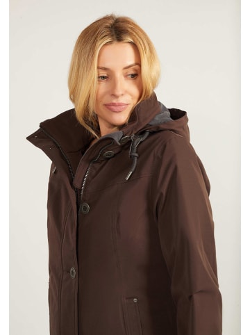 Schmuddelwedda Übergangsjacke in Braun