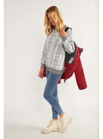 Schmuddelwedda Übergangsjacke in Bordeaux