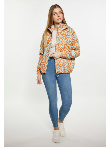 Schmuddelwedda Kurtka przeciwdeszczowa w kolorze pomarańczowo-turkusowym