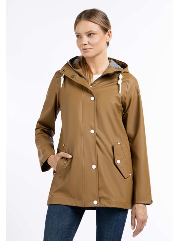Schmuddelwedda Regenjacke in Hellbraun