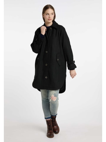Schmuddelwedda Tussenmantel zwart