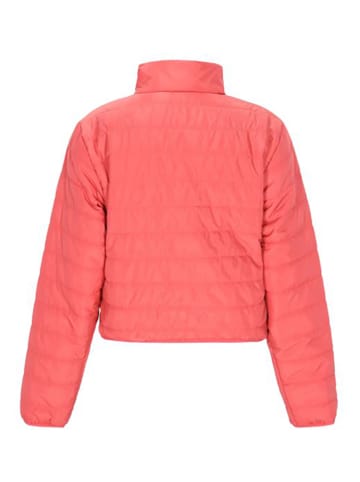 Schmuddelwedda Steppjacke in Orange/ Weiß