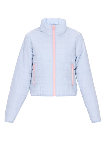 Schmuddelwedda Steppjacke in Hellblau/ Rosa